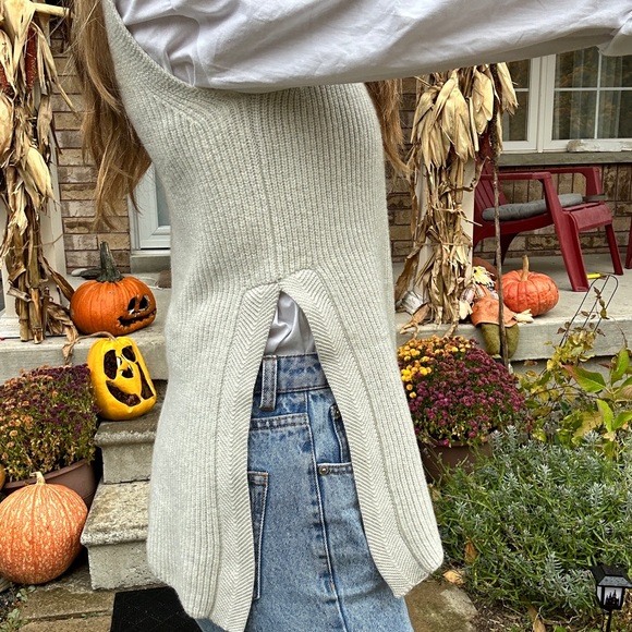 Wilfred Italian Wool Knit Vest - Picture 3 of 5